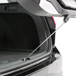 TRIXIE Heckklappen-Abstandshalter Car Cooler XXL silber, Maße: ca. 40 cm