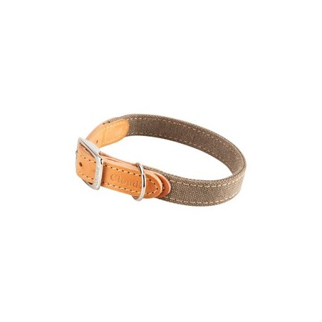 Cloud7® Hundehalsband Tivoli greige, Gr. XS, Breite: ca. 2 cm, Halsumfang: ca. 23 - 29 cm