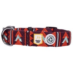WOOLLY WOLF Hundehalsband Explorer polar night, Gr. S, Breite: ca. 2 cm, Länge: ca. 25 - 35 cm
