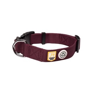 WOOLLY WOLF Hundehalsband Adventure juicy plum, Gr. 25-35, Breite: ca. 2 cm, Länge: ca. 25 - 35 cm