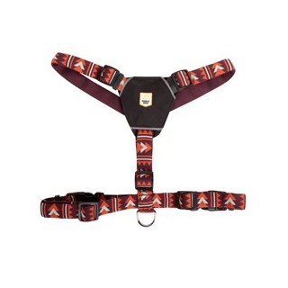 WOOLLY WOLF Hundegeschirr Explorer polar night, Gr. XS, Breite: ca. 2 cm, Rückenlänge: ca. 13,5 cm, Bauchumfang: ca. 42 - 56