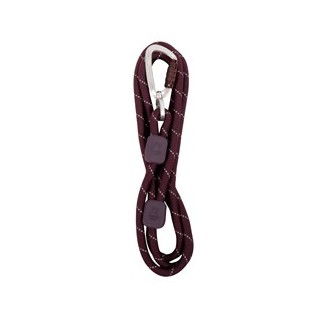 WOOLLY WOLF Handleine Rope Leash juicy plum, Breite: ca. 1 cm, Länge: ca. 180 cm