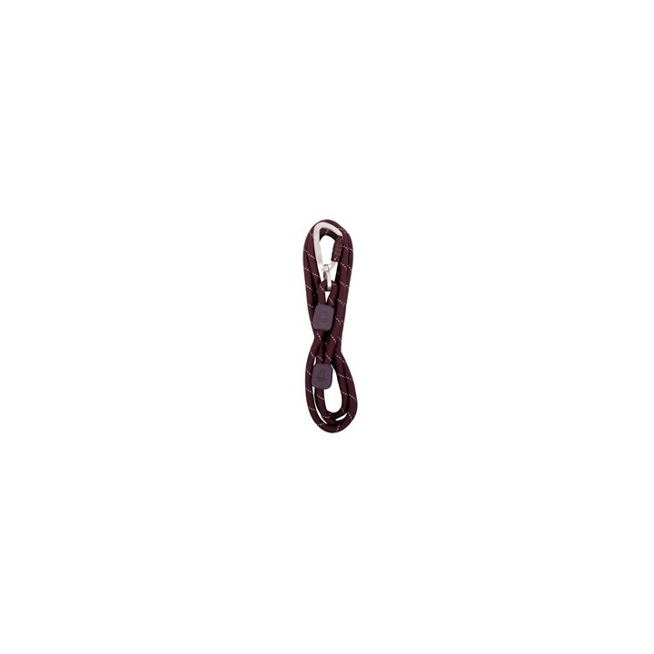 WOOLLY WOLF Handleine Rope Leash juicy plum, Breite: ca. 1 cm, Länge: ca. 180 cm