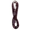 WOOLLY WOLF Handleine Rope Leash juicy plum, Breite: ca. 1 cm, Länge: ca. 180 cm