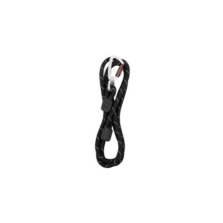 WOOLLY WOLF Handleine Rope Leash raven black, Breite: ca. 1 cm, Länge: ca. 180 cm