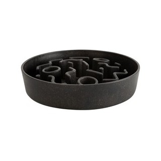 District 70 Hundenapf Antischlingnapf Bamboo darkgrey, Gr. Ø21 cm, Durchmesser:  ca. 21 cm