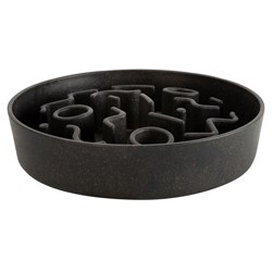 District 70 Hundenapf Antischlingnapf Bamboo darkgrey, Gr. Ø21 cm, Durchmesser:  ca. 21 cm