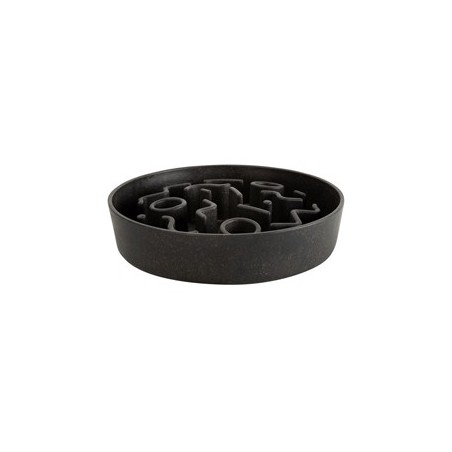 District 70 Hundenapf Antischlingnapf Bamboo darkgrey, Gr. Ø21 cm, Durchmesser:  ca. 21 cm