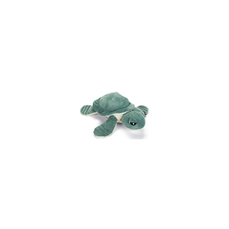 Hunde-Plüschspielzeug Schildkröte grün, Breite: ca. 33 cm, Länge: ca. 34 cm