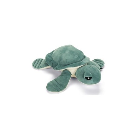 Hunde-Plüschspielzeug Schildkröte grün, Breite: ca. 33 cm, Länge: ca. 34 cm