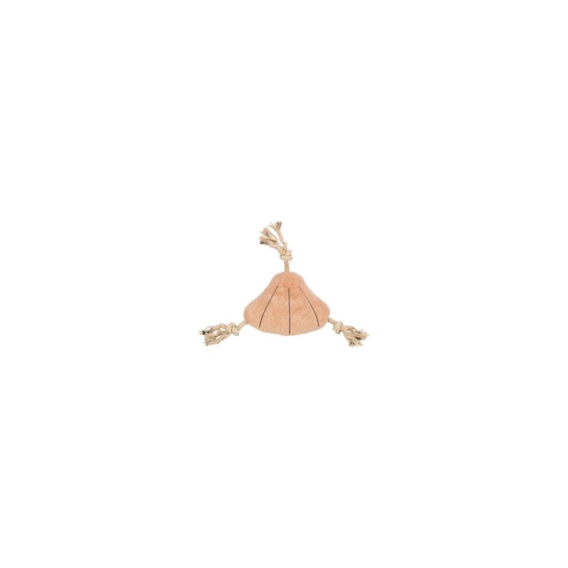 TRIXIE Hunde-Plüschspielzeug Be Nordic Muschel Stine sand, Länge: ca. 38 cm