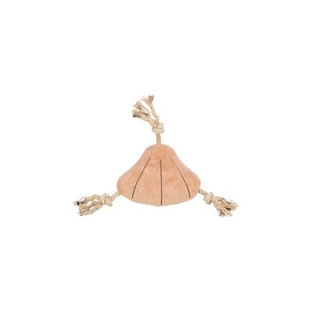TRIXIE Hunde-Plüschspielzeug Be Nordic Muschel Stine sand, Länge: ca. 38 cm