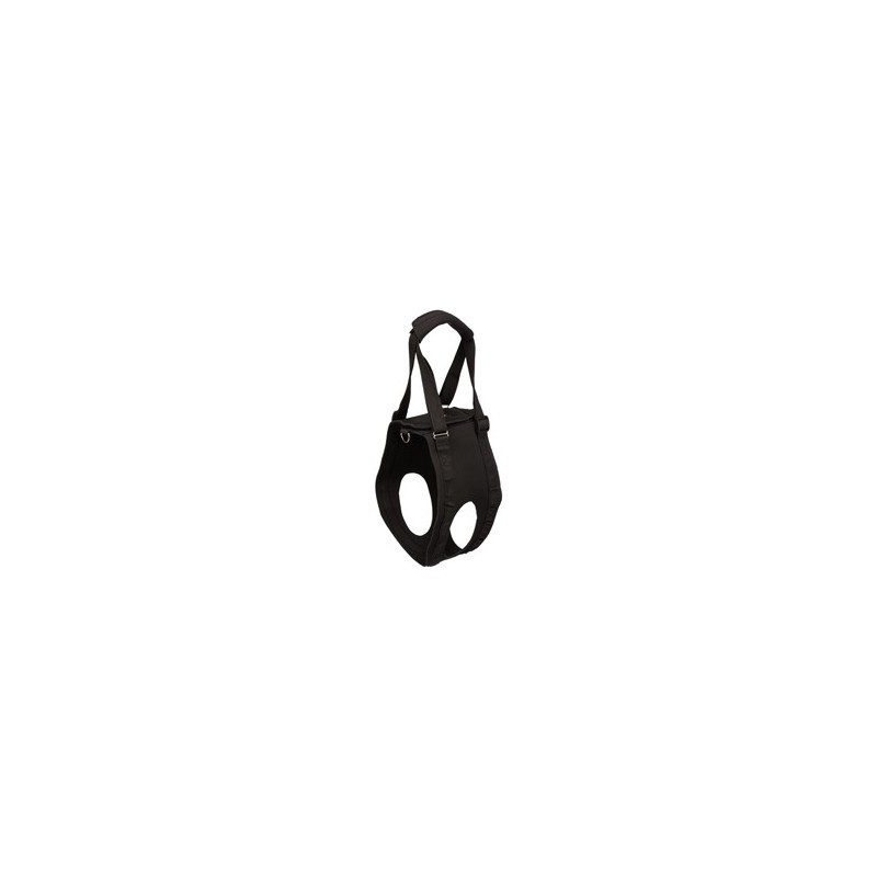 TRIXIE Hunde-Gehhilfe schwarz, Gr. M, Bauchumfang: ca. 55 - 65 cm