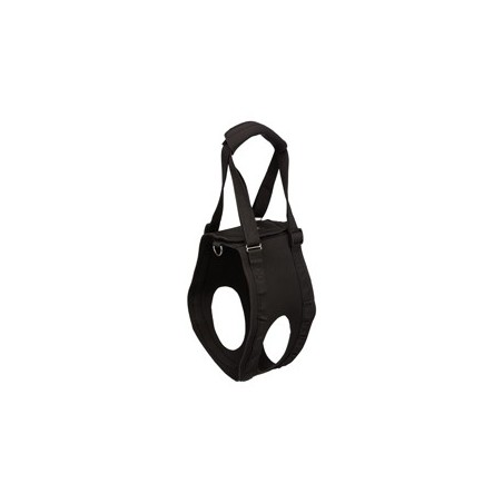 TRIXIE Hunde-Gehhilfe schwarz, Gr. M, Bauchumfang: ca. 55 - 65 cm