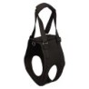 TRIXIE Hunde-Gehhilfe schwarz, Gr. M, Bauchumfang: ca. 55 - 65 cm
