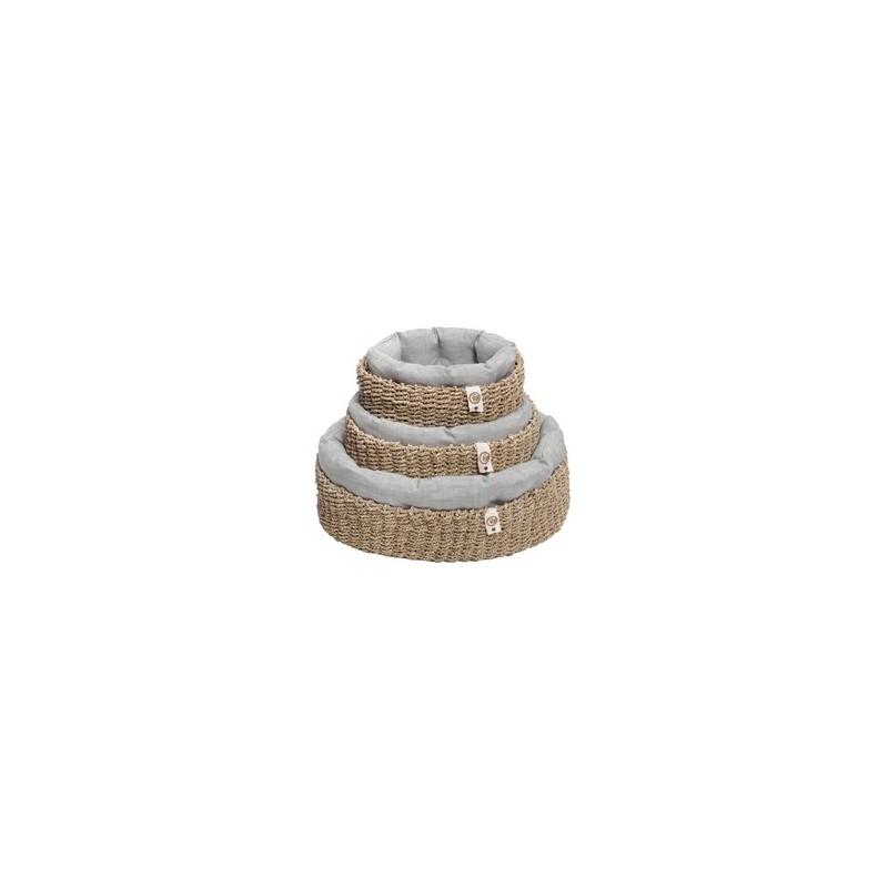 Cloud7® Hundebett Lazy grau, Gr. S, Außenmaße: ca. 45 x 35 cm