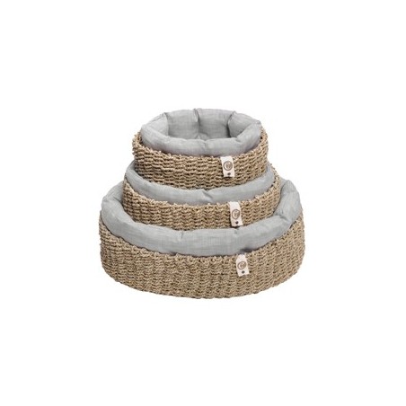 Cloud7® Hundebett Lazy grau, Gr. S, Außenmaße: ca. 45 x 35 cm