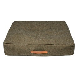 Cloud7® Hundekissen Homey mélange olive, Gr. M, Maße: ca. 80 x 60 cm