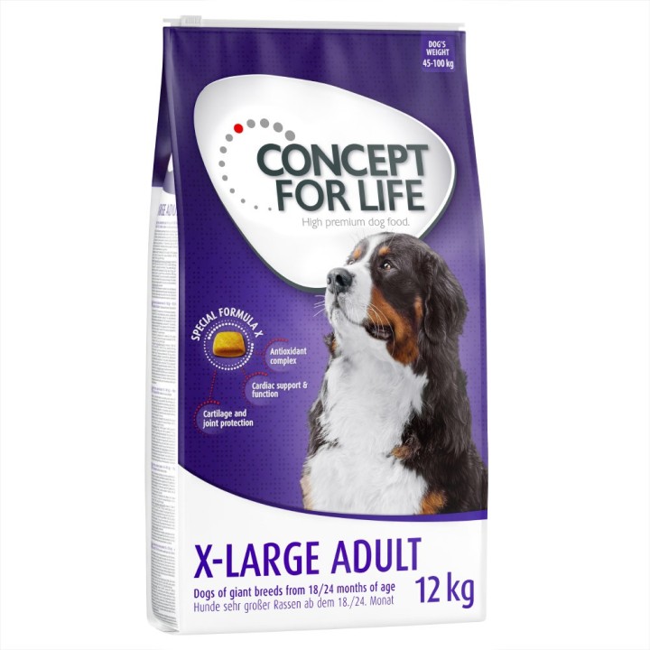 Sparpaket Concept for Life 2 x Großgebinde - X-Large Adult (2 x 12 kg)