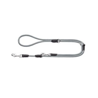 HUNTER Führleine Eiby Freestyle grau, Durchmesser:  ca. 1,0 cm