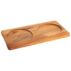 Cloud7® Napfunterlage Wooden Dog Station acacia wood, Gr. S