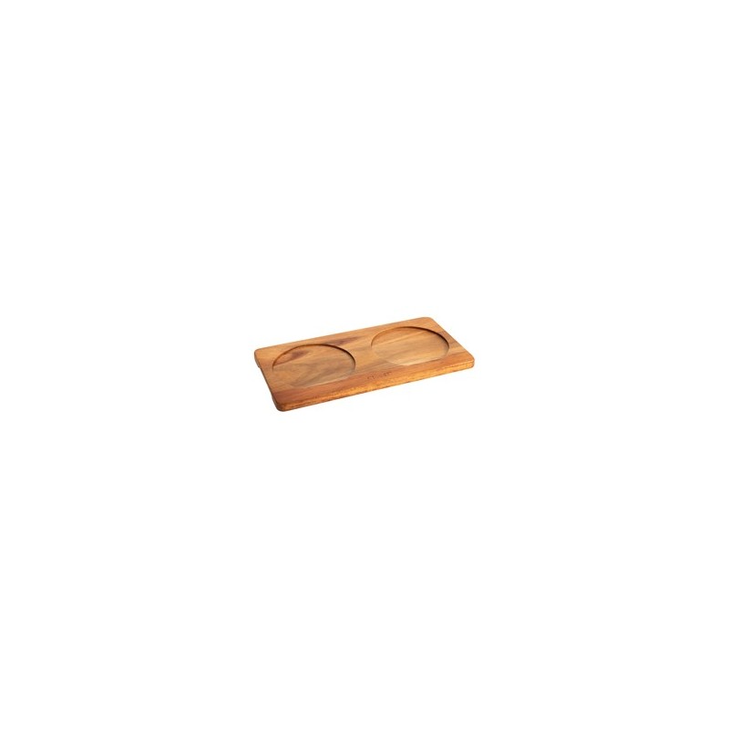Cloud7® Napfunterlage Wooden Dog Station acacia wood, Gr. S