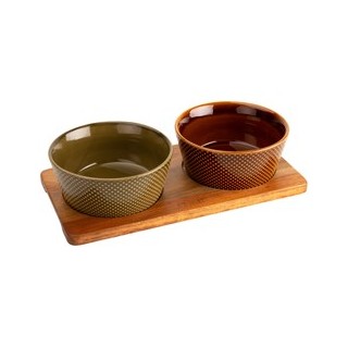 Cloud7® Hundebar Alain avocado/cinnamon, Gr. S, Durchmesser:  ca. 15 cm