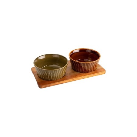 Cloud7® Hundebar Alain avocado/cinnamon, Gr. S, Durchmesser:  ca. 15 cm