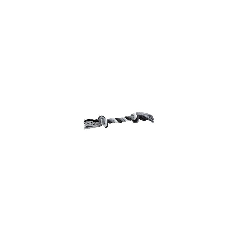 Hundespielzeug Floss Boss Dental Rope extra heavy schwarz-grau, Länge: ca. 85 cm