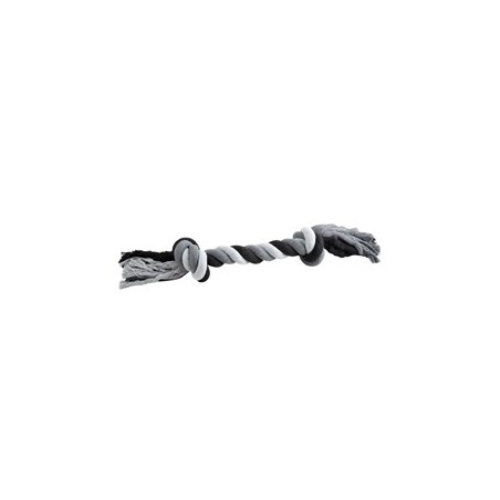 Hundespielzeug Floss Boss Dental Rope extra heavy schwarz-grau, Länge: ca. 85 cm