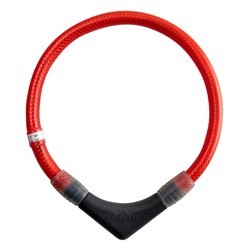 alsa-brand Leuchthalsband Brightness rot, Gr. 35, Halsumfang: ca. 35 cm