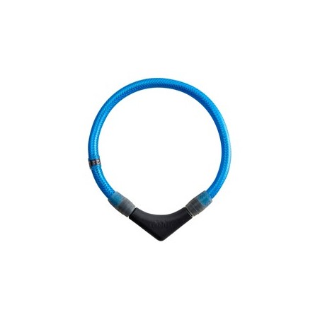 alsa-brand Leuchthalsband Brightness blau, Gr. 35, Halsumfang: ca. 35 cm
