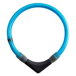 alsa-brand Leuchthalsband Brightness türkis, Gr. 35, Halsumfang: ca. 35 cm