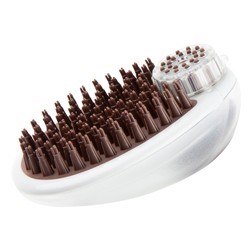 HUNTER Pflegestriegel mit Shampoofunktion Spa braun, Breite: Bürstenkopf ca. 8 cm