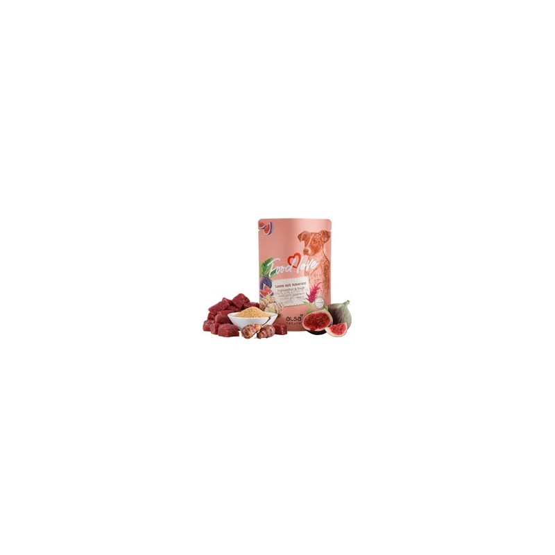alsa-nature FOODLOVE Lamm mit Amarant, Topinambur & Feige, Anzahl: 6 x 300 g, 300 g, Hundefutter