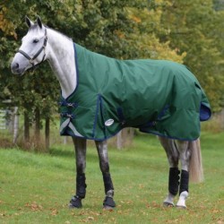 Weatherbeeta Comfitec Plus Dynamic II High Neck Medium 220g - hunter/navy
