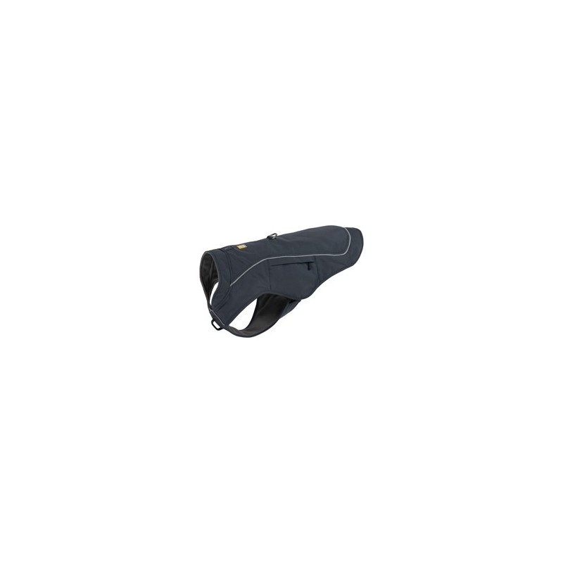 Ruffwear Hundemantel Overcoat Fuse™ Jacket basalt gray, Gr. XXS, Rückenlänge: ca. 30,5 cm, Halsumfang: ca. 34,5 cm
