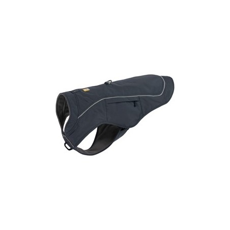 Ruffwear Hundemantel Overcoat Fuse™ Jacket basalt gray, Gr. XXS, Rückenlänge: ca. 30,5 cm, Halsumfang: ca. 34,5 cm