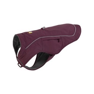 Ruffwear Hundemantel Overcoat Fuse™ Jacket purple rain, Gr. XXS, Rückenlänge: ca. 30,5 cm, Halsumfang: ca. 34,5 cm