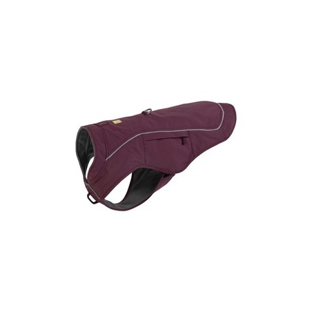 Ruffwear Hundemantel Overcoat Fuse™ Jacket purple rain, Gr. XXS, Rückenlänge: ca. 30,5 cm, Halsumfang: ca. 34,5 cm