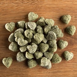 alsa-nature Kräuter-Herzen, 500 g, Länge: ca. 1,5 - 2 cm