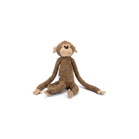 Hunde-Plüschspielzeug Affe Vik XL braun, Breite: ca. 30 cm, Länge: ca. 80 cm