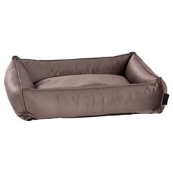 District 70 Hundebett Shimmer taupe, Gr. S, Außenmaße: ca. 60 x 44 cm