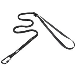 LACD Hunde-Joggingleine 2.0 No Hands schwarz, Länge: ca. 120 – 240 cm