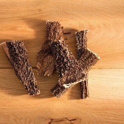 alsa-nature Büffelpansen Kauartikel, 250 g, Hundefutter