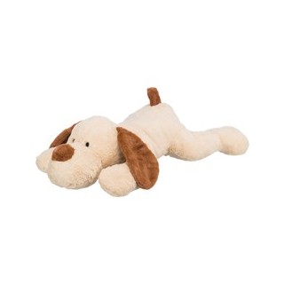 TRIXIE Hunde-Plüschspielzeug Großer Hund Sam beige/braun, Länge: ca. 75 cm