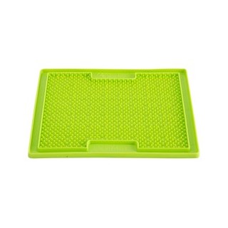 LickiMat® Hunde-Schleckmatte Soother green, Maße: ca. 20 x 20 cm