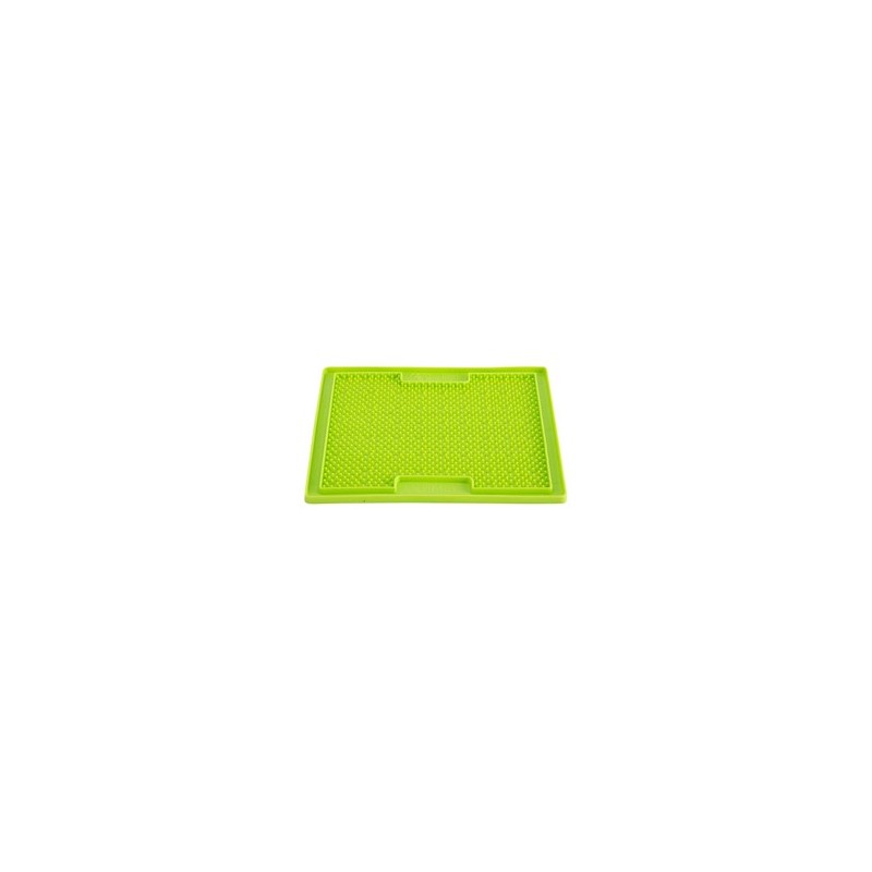 LickiMat® Hunde-Schleckmatte Soother green, Maße: ca. 20 x 20 cm
