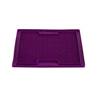 LickiMat® Hunde-Schleckmatte Soother purple, Maße: ca. 20 x 20 cm