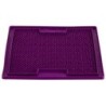 LickiMat® Hunde-Schleckmatte Soother purple, Maße: ca. 20 x 20 cm